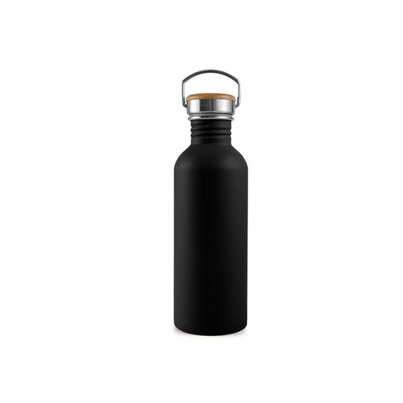 Bambaw roostevabast terasest veepudel Jet Black - 500ml 
