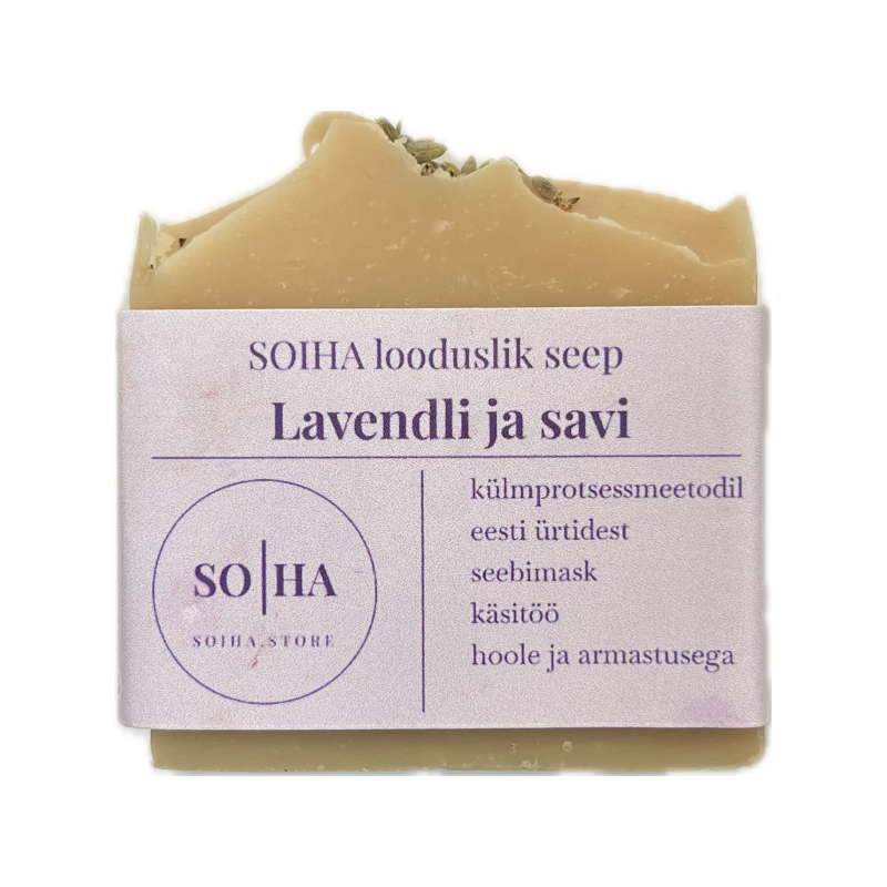 SOIHA Lavendli ja savi seep