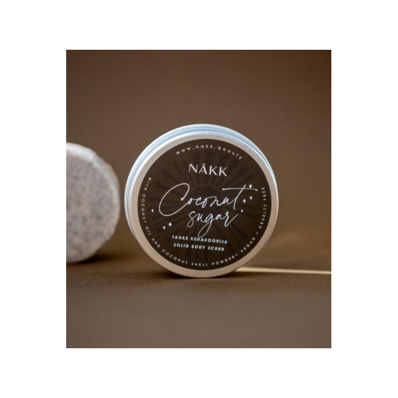 Näkk tahke kehakoorija, Coconut sugar