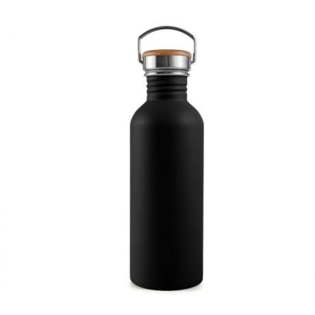 Bambaw roostevabast terasest veepudel Jet Black - 500ml 