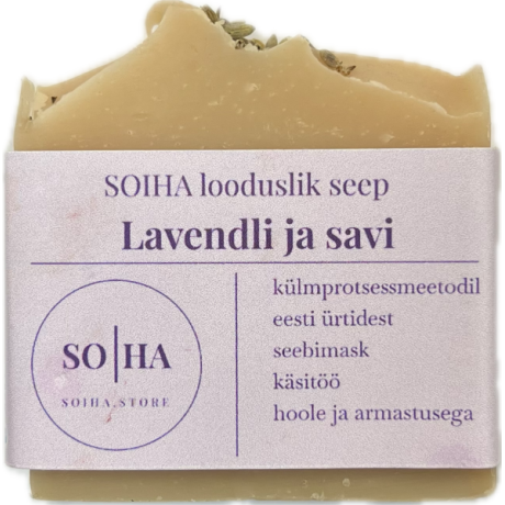 SOIHA Lavendli ja savi seep