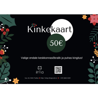 Kinkekaart 50 Eur