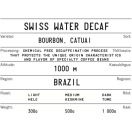 KOKOMO Brazil SwissWater kofeiinivaba kohv