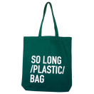 Hüüp Kandekott roheline "So long plastic bag" 