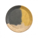 Ümmargune betoonalus 10,5 cm, sinine/kollane/valge