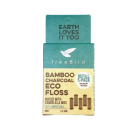 Treebird Bamboo Eco Refills Charcoal - bambusest aktiivsöega hambaniidi täiterullid (5 tk)