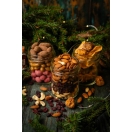 Christmas mix kinkekomplekt 630g - Pähklid, puuviljad ja mandlid šokolaadis